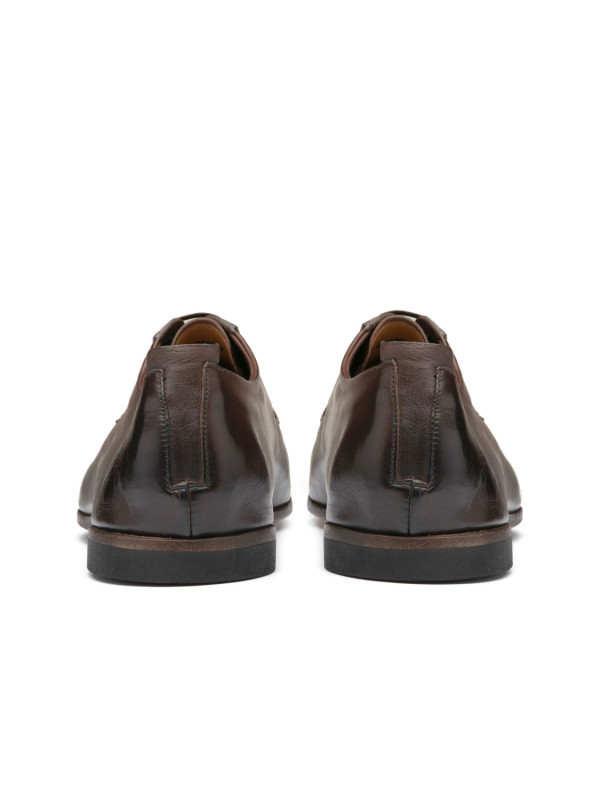 Dark brown Derby shoes