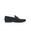 Mocassini Penny in suede navy