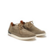 Scarpe in suede color tortora