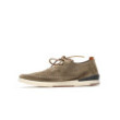 Scarpe in suede color tortora