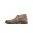 Taupe suede chukka boots