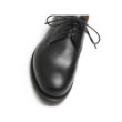 Black leather Derby shoes