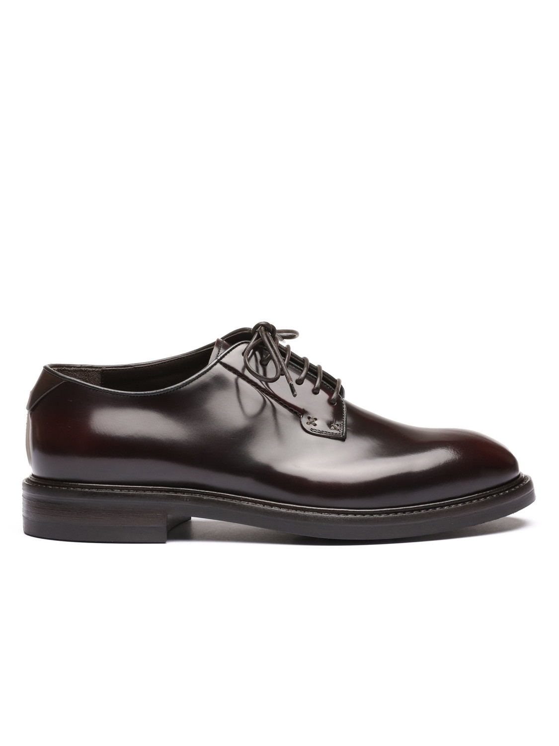 Pascoli dark brown Derby shoes