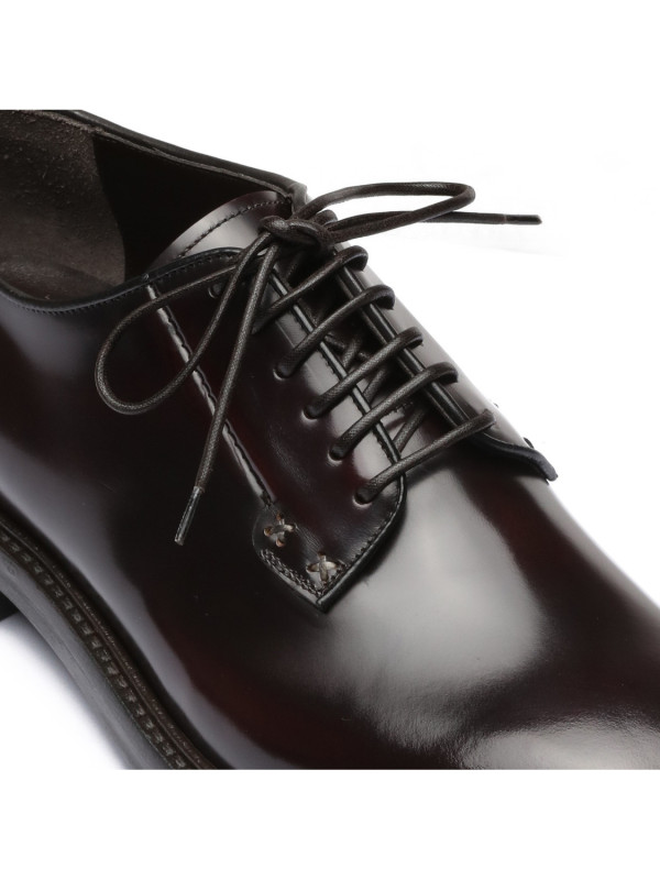 Pascoli dark brown Derby shoes