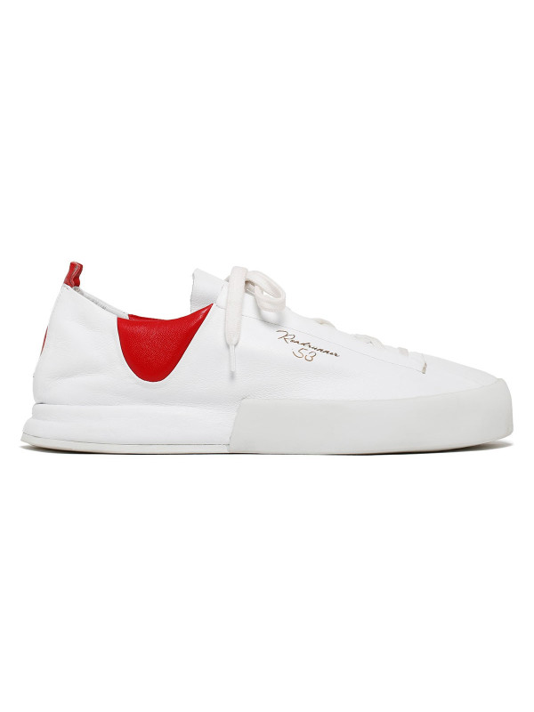 Lavelli white and red sneakers