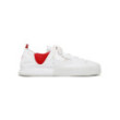 Sneakers Lavelli bianco e rosso
