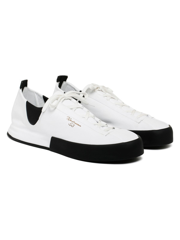 Acquarone white and black sneakers