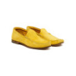 Yellow deer leather loafers