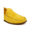 Yellow deer leather loafers