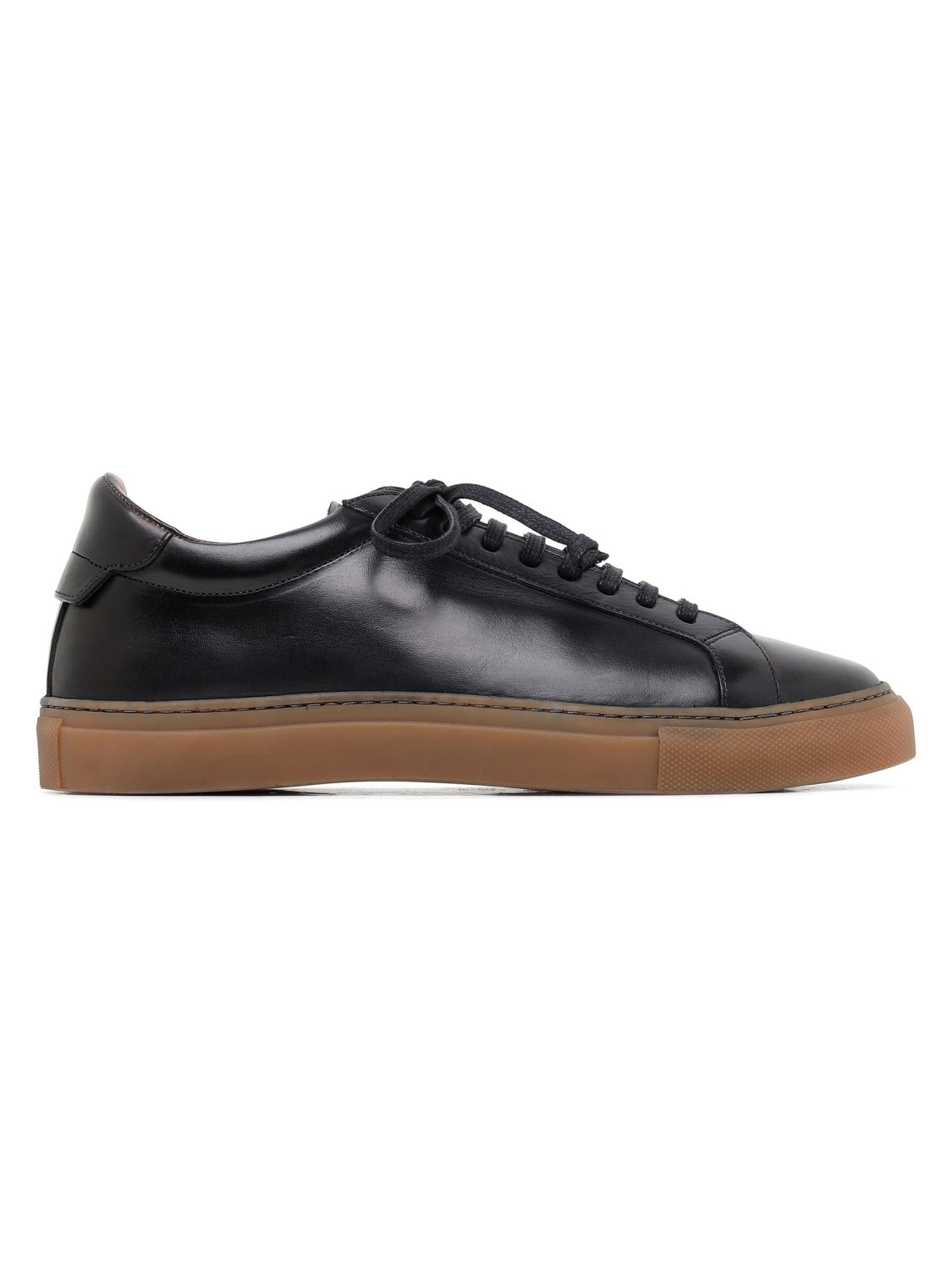 Silvano Sassetti Sneaker Romilly in pelle nera