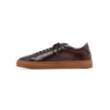 Romilly dark brown leather sneakers