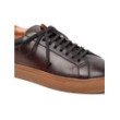 Romilly dark brown leather sneakers