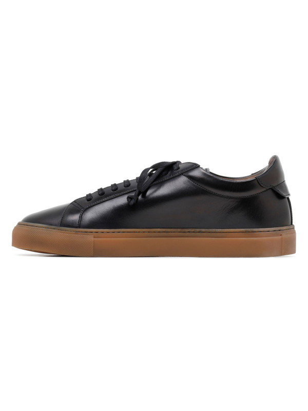 Sneaker Romilly in pelle nera