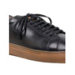 Romilly black leather sneakers