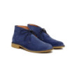 Londra blue suede ankle boots