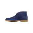 Londra blue suede ankle boots