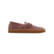 St. Tropez brown suede loafers