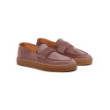 St. Tropez brown suede loafers