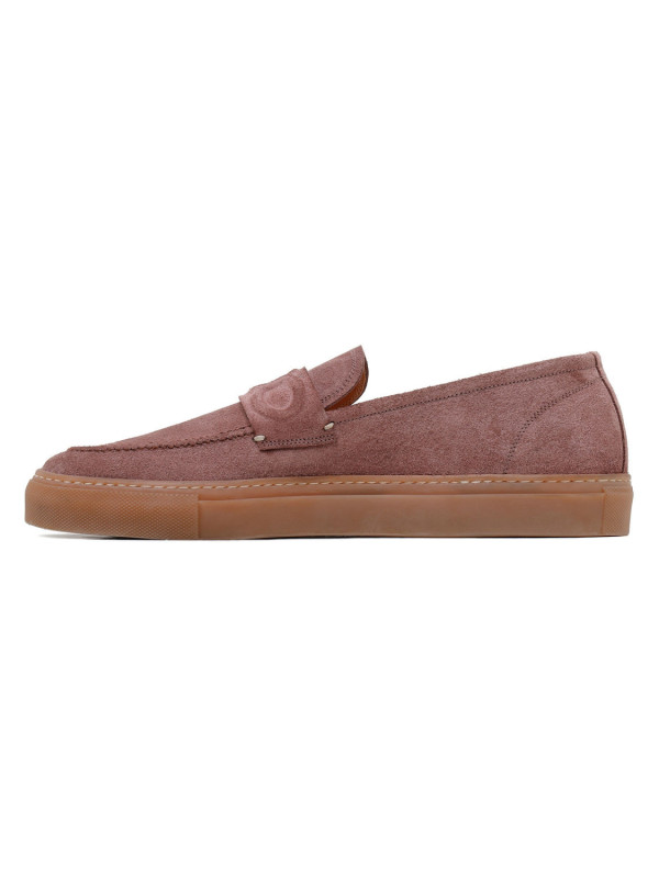 St. Tropez brown suede loafers