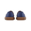 St. Tropez blue suede loafers