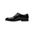 Parigi black leather Derby shoes