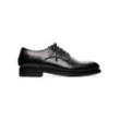 Zurigo black leather Derby shoes