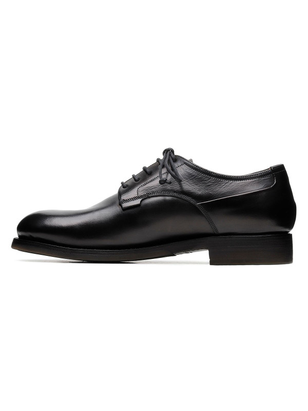 Scarpe Derby Zurigo in pelle nera