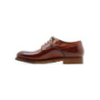 Scarpe Derby Zurigo in pelle color brandy