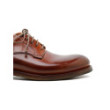 Scarpe Derby Zurigo in pelle color brandy