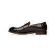 Bologna dark brown leather loafers