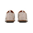 Cream-hue calf leather slippers