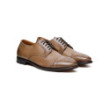 Brogue leather Derby shoes