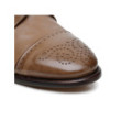 Brogue leather Derby shoes